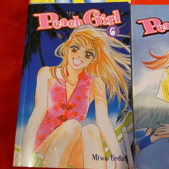 8 Vintage “Peach Girl” by Miwa Ueda Manga Novels - Picture 8 of 11